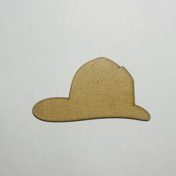 Intra απο ξύλο plywood 3mm-4mm πάχος - Καπέλο πυροσβέστη ημιτελές ξύλινο σχήμα Δίασταση 30x30 cm Intraeaxys-yon039p7 - Image 1