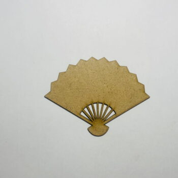 Intra απο ξύλο plywood 3mm-4mm πάχος - Αποκοπή ανεμιστήρα Ημιτελές σχήμα ανεμιστήρα ξύλου Δίασταση 30x30 cm Intraeaxys-eo0qer51 - Image 1