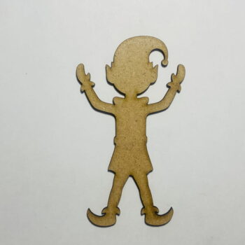 Intra απο ξύλο plywood 3mm-4mm πάχος - Σχήμα κοπής ξύλου ξωτικού Δίασταση 30x30 cm Intraeaxys-joed43n1 - Image 1