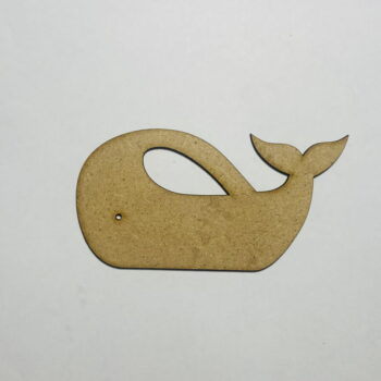 Intra απο ξύλο plywood 3mm-4mm πάχος - Ημιτελές σχήμα αποκοπής φάλαινας Δίασταση 30x30 cm Intraeaxys-qommp88o - Image 1