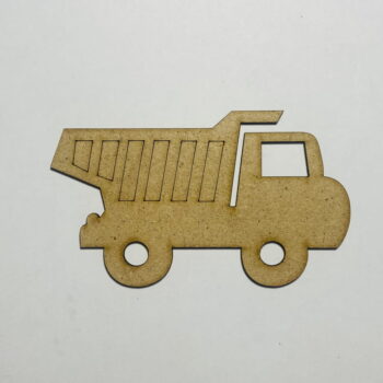 Intra απο ξύλο plywood 3mm-4mm πάχος - Ημιτελές ξύλινο ανατρεπόμενο φορτηγό Δίασταση 30x30 cm Intraeaxys-pok36zd7 - Image 1