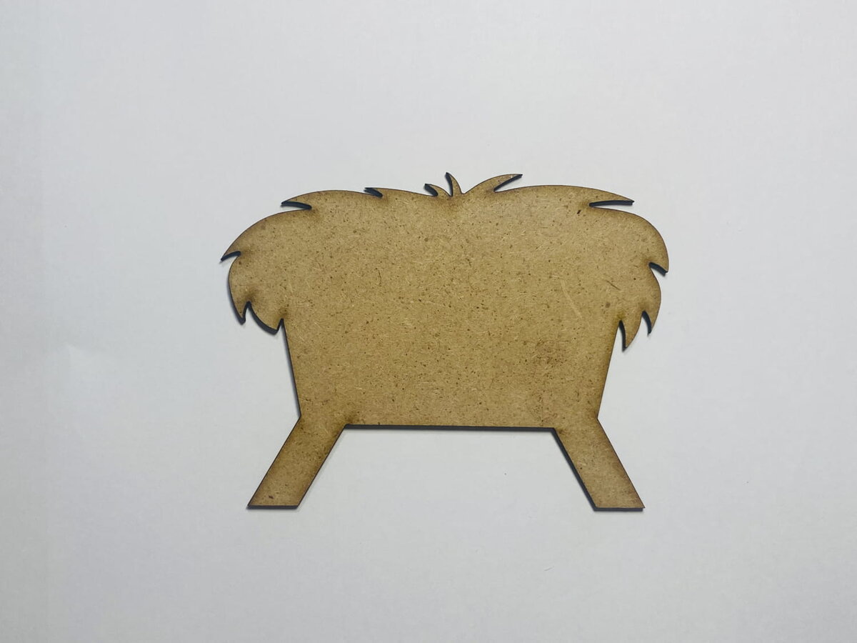 Intra απο ξύλο plywood 3mm-4mm πάχος - Φάτνη ημιτελές σχήμα αποκοπής Δίασταση 30x30 cm Intraeaxys-lopqrgx7