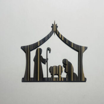 Intra απο ξύλο plywood 3mm-4mm πάχος - Αποκοπή ξύλου σκηνής της Γέννησης Δίασταση 30x30 cm Intraeaxys-joed4qn1 - Image 3