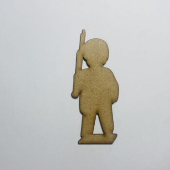 Intra απο ξύλο plywood 3mm-4mm πάχος - Ημιτελής αποκοπή στρατιωτών από ξύλο Δίασταση 30x30 cm Intraeaxys-ro6yn5n7 - Image 1