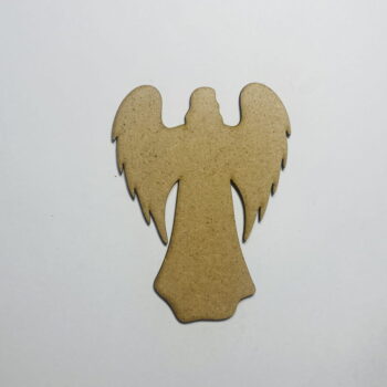 Intra απο ξύλο plywood 3mm-4mm πάχος - Άγγελος ημιτελές σχήμα αποκοπής Δίασταση 30x30 cm Intraeaxys-voq206do - Image 1