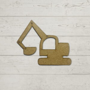 Intra απο ξύλο plywood 3mm-4mm πάχος - Εκσκαφέας Κοπή Ημιτελές Ξύλινο Σχήμα Δίασταση 30x30 cm Intraeaxys-ro6ynx27