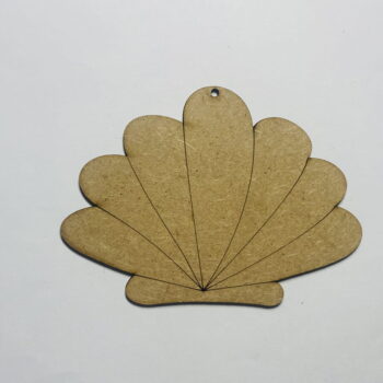 Intra απο ξύλο plywood 3mm-4mm πάχος - Σχήμα θαλάσσιου κοχυλιού Ημιτελές ξύλινο κόψιμο θαλάσσιου κοχυλιού Δίασταση 30x30 cm Intraeaxys-e1gkjgyo - Image 1