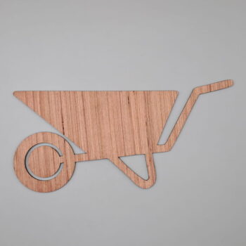 Intra απο ξύλο plywood 3mm-4mm πάχος - Ξύλινο καρότσι ημιτελές σχήμα αποκοπής Δίασταση 30x30 cm Intraeaxys-075y0p8o - Image 1