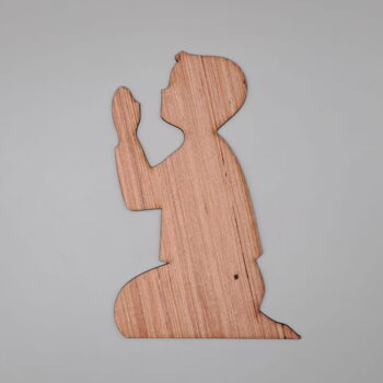 Intra απο ξύλο plywood 3mm-4mm πάχος - Προσευχή Αγόρι Διακοπή Δίασταση 30x30 cm Intraeaxys-zo9yqzx7 - Image 1