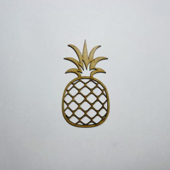 Intra απο ξύλο plywood 3mm-4mm πάχος - Ημιτελής κοπή ξύλου σε σχήμα ανανά Δίασταση 30x30 cm Intraeaxys-eo4qr287 - Image 3