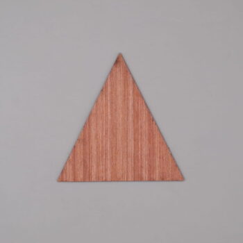 Intra απο ξύλο plywood 3mm-4mm πάχος - Ημιτελές τρίγωνο ξύλινο κόψιμο Δίασταση 30x30 cm Intraeaxys-ro6ynv37 - Image 3