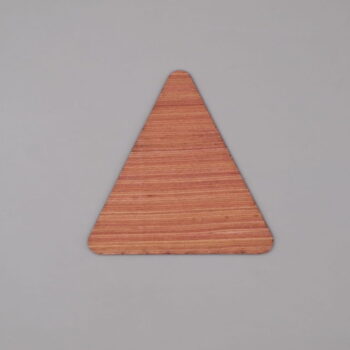 Intra απο ξύλο plywood 3mm-4mm πάχος - Σχήμα κοπής με στρογγυλεμένες γωνίες τριγώνου Δίασταση 30x30 cm Intraeaxys-6o3y2v37 - Image 3