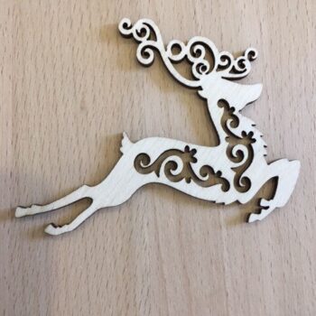 Intra απο ξύλο plywood 3mm-4mm πάχος - Igrushki Fanera Novy God Δίασταση 30x30 cm Intraeaxys-pok4nk1j - Image 1