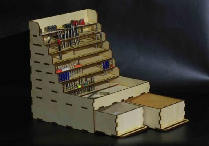 Intra απο ξύλο plywood 3mm-4mm πάχος - Frezy Δίασταση 30x30 cm Intraeaxys-51rkg076