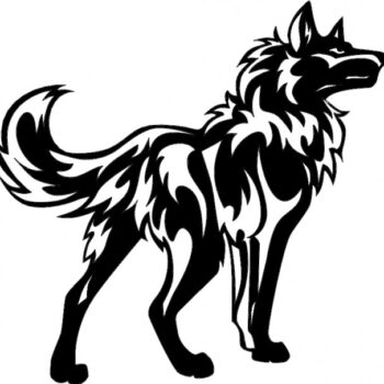 Intra απο ξύλο plywood 3mm-4mm πάχος - volk-02 Zagotovka 1100×950 Δίασταση 30x30 cm Intraeaxys-51rpymo6 - Image 1