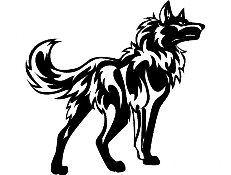 Intra απο ξύλο plywood 3mm-4mm πάχος - volk-02 Zagotovka 1100×950 Δίασταση 30x30 cm Intraeaxys-51rpymo6