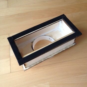 Intra απο ξύλο plywood 3mm-4mm πάχος - Προσαρμογέας σωλήνα εξάτμισης για ter SH-K40 IV Δίασταση 30x30 cm Intraeaxys-lop324z1 - Image 4