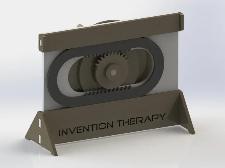 Intra απο ξύλο plywood 3mm-4mm πάχος - Παλινδρομική σχάρα και πινιόν Δίασταση 30x30 cm Intraeaxys-lop32n51