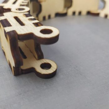 Intra απο ξύλο plywood 3mm-4mm πάχος - Ξύλινη Αλυσίδα Σύρματος Δίασταση 30x30 cm Intraeaxys-eoxlwwgo - Image 3