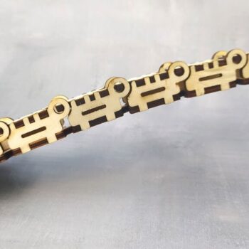 Intra απο ξύλο plywood 3mm-4mm πάχος - Ξύλινη Αλυσίδα Σύρματος Δίασταση 30x30 cm Intraeaxys-eoxlwwgo - Image 5