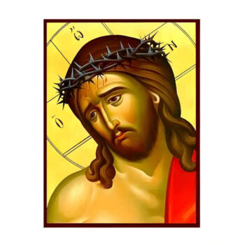 Εικόνα Ορθοδοξίας με περίγραμμα χρυσό σε ξύλο Φλαμουρίας  με  βάση Εικόνα Χριστός Νυμφίος Χειροποίητη Ελληνορθόδοξη , Κρεμαστή πλάκα βυζαντινής τέχνης, χριστιανική τέχνη Διάσταση 45x35 cm (17,7 x 13,8 ίντσες) INTRAEK-6294670742 - Image 1