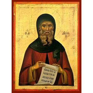 Εικόνα Ορθοδοξίας με περίγραμμα χρυσό σε ξύλο Φλαμουρίας  με  βάση Εικόνα ΑΓΙΟΣ ΑΝΤΩΝΙΟΣ Ο ΜΕΓΑΣ Χειροποίητη Ελληνορθόδοξη εικόνα του Ιησού Χριστού, Κρεμαστή πλάκα βυζαντινής τέχνης, χριστιανική τέχνη Διάσταση 15x11 cm (5,9x4,3 ίντσες)  INTRAEK-337757865092