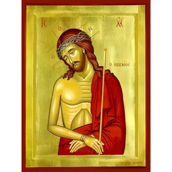 Εικόνα Ορθοδοξίας με περίγραμμα χρυσό σε ξύλο Φλαμουρίας  με  βάση Εικόνα ΝΥΜΦΙΟΣ Χειροποίητη Ελληνορθόδοξη εικόνα του Ιησού Χριστού, Κρεμαστή πλάκα βυζαντινής τέχνης, χριστιανική τέχνη Διάσταση 15x11 cm (5,9x4,3 ίντσες)  INTRAEK-337757864380 - Image 1