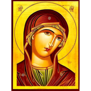 Εικόνα Ορθοδοξίας με περίγραμμα χρυσό σε ξύλο Φλαμουρίας με βάση Εικόνα ΠΑΝΑΓΙΑ, ΔΕΣΠΟΙΝΑ, ΠΡΟΤΟΜΗ Χειροποίητη Ελληνορθόδοξη εικόνα του Ιησού Χριστού, Κρεμαστή πλάκα βυζαντινής τέχνης, χριστιανική τέχνη Διάσταση 15x11 cm (5,9x4,3 ίντσες) INTRAEK-337757864183