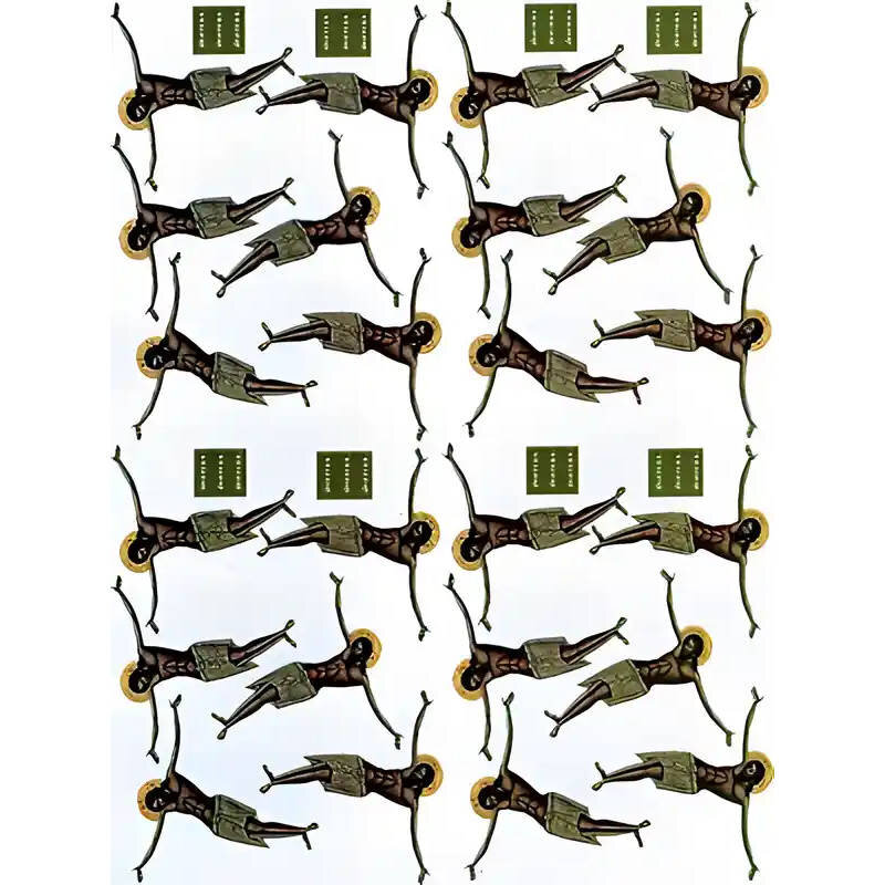 Εικόνα Ορθοδοξίας με περίγραμμα χρυσό σε ξύλο Φλαμουρίας  με  βάση Εικόνα ΣΩΜΑΤΑ ΕΣΤΑΥΡΩΜΕΝΟΥ (ΑΠΟ ΤΗΝ ΣΤΑΥΡΩΣΗ ΜΕΓΕΘΟΥΣ 10Χ14ΕΚ.) ΥΨΟΣ ΣΩΜΑΤΩΝ : 6ΕΚ. ΕΚΤΑΣΙΣ ΧΕΙΡΩΝ : 5.7ΕΚ. Χειροποίητη Ελληνορθόδοξη εικόνα του Ιησού Χριστού, Κρεμαστή πλάκα βυζαντινής τέχνης, χριστιανική τέχνη Διάσταση 15x11 cm (5,9x4,3 ίντσες)  INTRAEK-337757864114