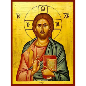 Εικόνα Ορθοδοξίας με περίγραμμα χρυσό σε ξύλο Φλαμουρίας με βάση Εικόνα ΧΡΙΣΤΟΣ ΕΥΛΟΓΩΝ Χειροποίητη Ελληνορθόδοξη εικόνα του Ιησού Χριστού, Κρεμαστή πλάκα βυζαντινής τέχνης, χριστιανική τέχνη Διάσταση 15x11 cm (5,9x4,3 ίντσες) INTRAEK-337757864081 - Image 1