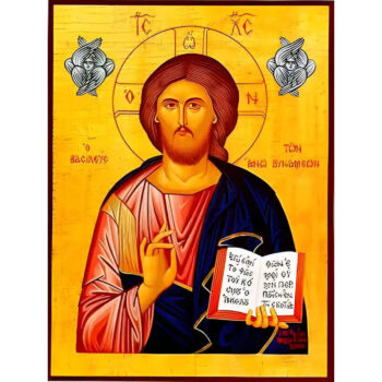 Εικόνα Ορθοδοξίας με περίγραμμα χρυσό σε ξύλο Φλαμουρίας με βάση Εικόνα ΧΡΙΣΤΟΣ ΕΥΛΟΓΩΝ, ΒΑΣΙΛΕΥΣ ΤΩΝ ΑΝΩ ΔΥΝΑΜΕΩΝ Χειροποίητη Ελληνορθόδοξη εικόνα του Ιησού Χριστού, Κρεμαστή πλάκα βυζαντινής τέχνης, χριστιανική τέχνη Διάσταση 15x11 cm (5,9x4,3 ίντσες) INTRAEK-337757864071 - Image 1