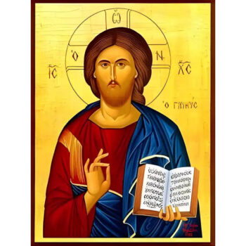 Εικόνα Ορθοδοξίας με περίγραμμα χρυσό σε ξύλο Φλαμουρίας με βάση Εικόνα ΧΡΙΣΤΟΣ ΕΥΛΟΓΩΝ, Ο ΓΛΥΚΥΣ Χειροποίητη Ελληνορθόδοξη εικόνα του Ιησού Χριστού, Κρεμαστή πλάκα βυζαντινής τέχνης, χριστιανική τέχνη Διάσταση 15x11 cm (5,9x4,3 ίντσες) INTRAEK-337757864056 - Image 1