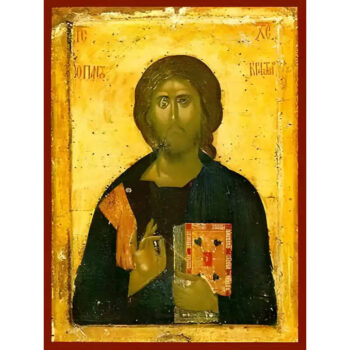 Εικόνα Ορθοδοξίας με περίγραμμα χρυσό σε ξύλο Φλαμουρίας με βάση Εικόνα ΧΡΙΣΤΟΣ ΕΥΛΟΓΩΝ, ΠΑΝΤΟΚΡΑΤΩΡ Χειροποίητη Ελληνορθόδοξη εικόνα του Ιησού Χριστού, Κρεμαστή πλάκα βυζαντινής τέχνης, χριστιανική τέχνη Διάσταση 15x11 cm (5,9x4,3 ίντσες) INTRAEK-337757864027 - Image 1