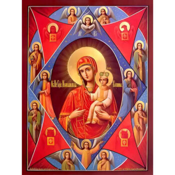 Εικόνα Ορθοδοξίας με περίγραμμα χρυσό σε ξύλο Φλαμουρίας  με  βάση Εικόνα ΠΑΝΑΓΙΑ ΜΕ ΧΡΙΣΤΟ, Η ΒΑΤΟΣ Χειροποίητη Ελληνορθόδοξη εικόνα του Ιησού Χριστού, Κρεμαστή πλάκα βυζαντινής τέχνης, χριστιανική τέχνη Διάσταση 15x11 cm (5,9x4,3 ίντσες)  INTRAEK-337757863849 - Image 1