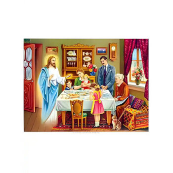 Εικόνα Ορθοδοξίας με περίγραμμα χρυσό σε ξύλο Φλαμουρίας  με  βάση Εικόνα ΧΡΙΣΤΟΣ ΕΥΛΟΓΩΝ ΤΗΝ ΟΙΚΟΓΕΝΕΙΑ Χειροποίητη Ελληνορθόδοξη εικόνα του Ιησού Χριστού, Κρεμαστή πλάκα βυζαντινής τέχνης, χριστιανική τέχνη Διάσταση 15x11 cm (5,9x4,3 ίντσες)  INTRAEK-337757863800 - Image 1